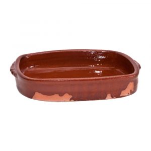 fuente barro rectangular